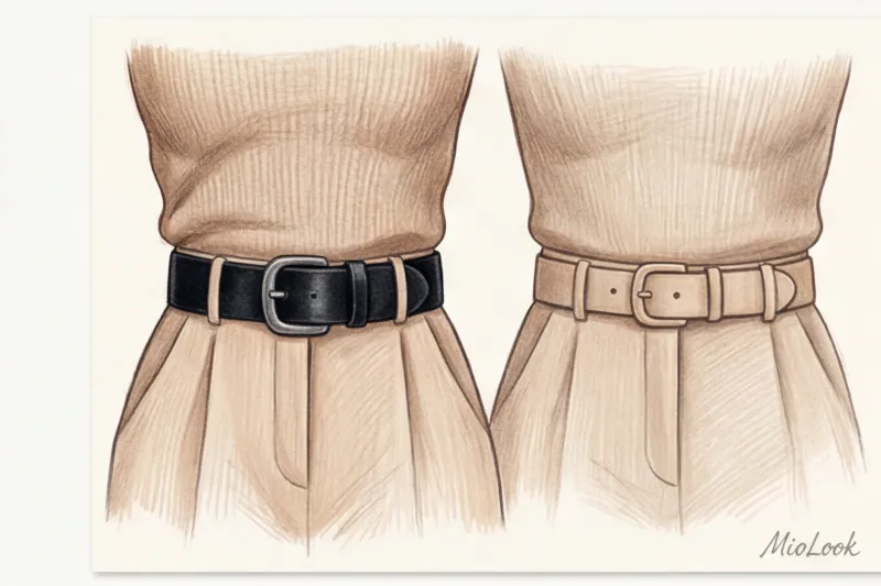 Ремни для невысоких и высоких девушек: как скорректировать рост - 4