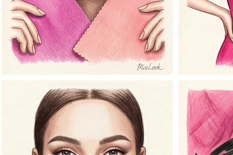 Макияж под розовое платье: от фуксии до пудрового оттенка - 4