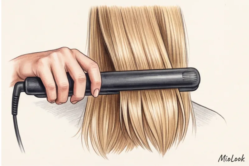 Легкие повседневные локоны утюжком за 10 минут - 3