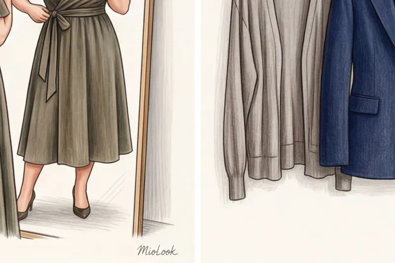 Базовый гардероб для полных женщин 40 лет: правила коррекции фигуры - 8