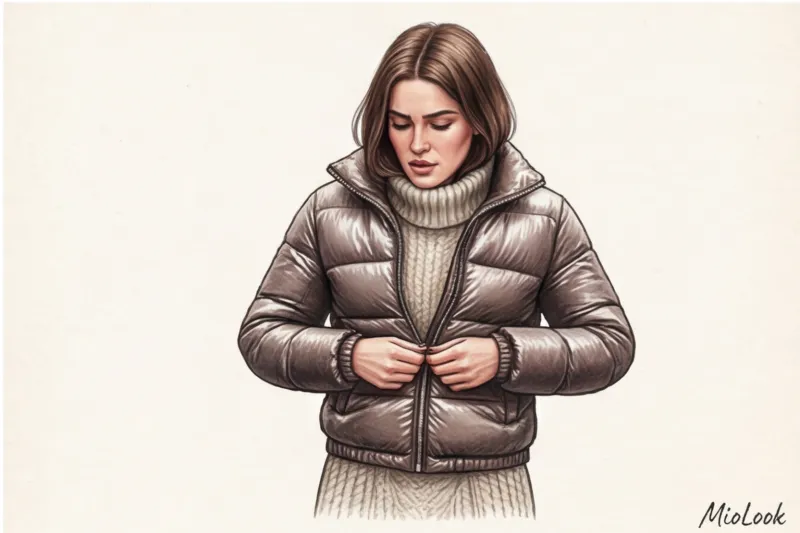 Верхняя одежда, которая добавляет возраст: от старомодных шуб до курток в обтяжку - 9