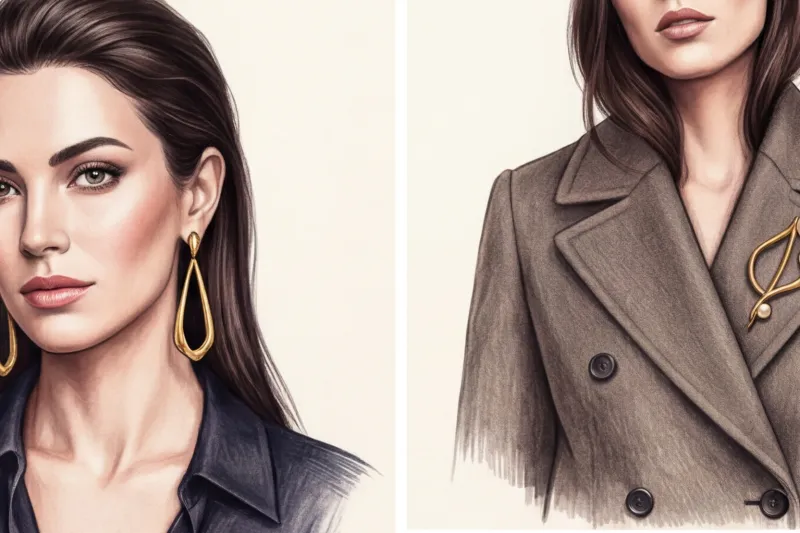 Какие украшения носить при широких плечах и большой груди - 2