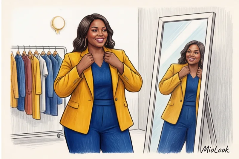 Принты и цвета для полных: как визуально вытянуть силуэт - 6