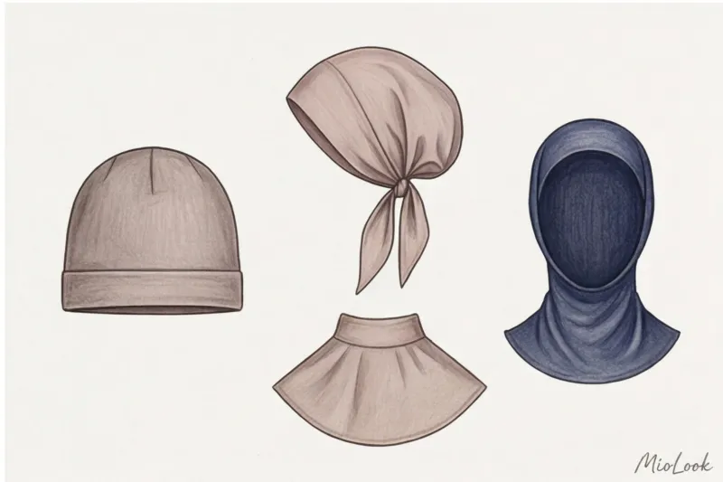 Как выбрать шапочку под хиджаб: виды, ткани и правила сочетания - 9