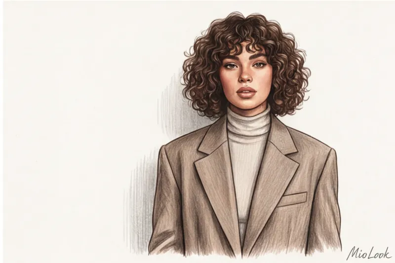 Стрижки на вьющиеся и кудрявые волосы: лучшие идеи - 9