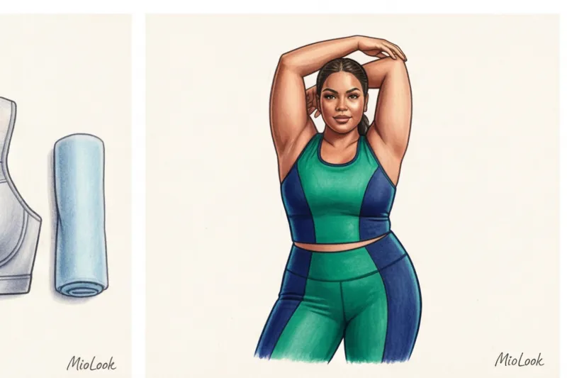 Спортивная одежда Plus Size: комфортная форма для полных девушек - 3