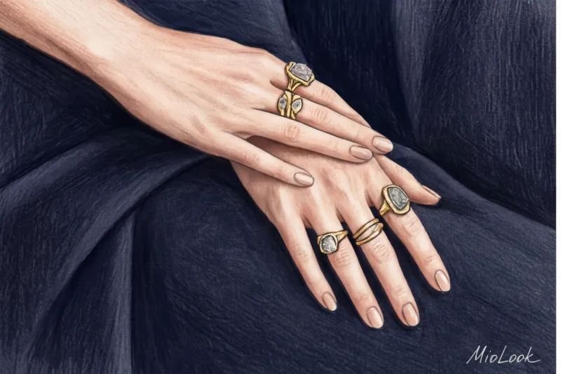 Аксессуары для закрытого платья: как расставить акценты в скромном образе - 4