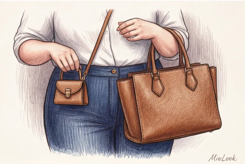 Сумки для полных женщин: как сбалансировать силуэт с помощью аксессуаров - 7
