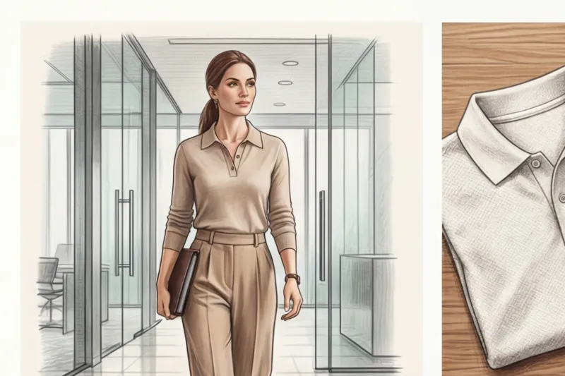Women's Polo for the Office: From Tennis to Negotiations