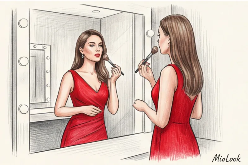 Макияж под красное платье: как не перегрузить образ - 8