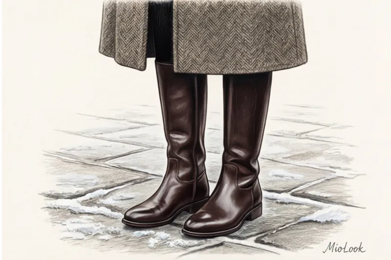 Зимний гардероб в королевском стиле: элегантность в холода - 6