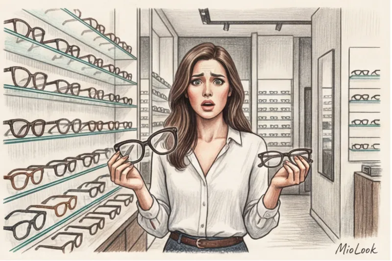 Форма очков для овального лица: как выбрать