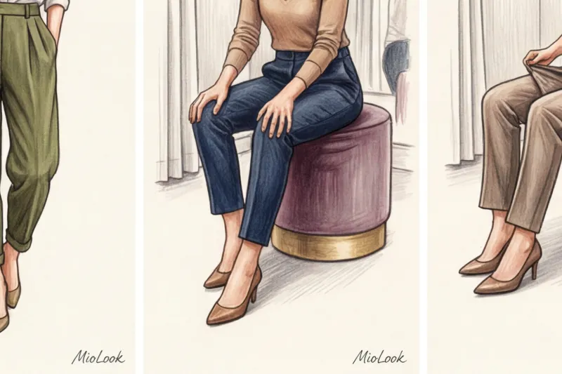 Базовые брюки по типу фигуры: от палаццо до классики - 8