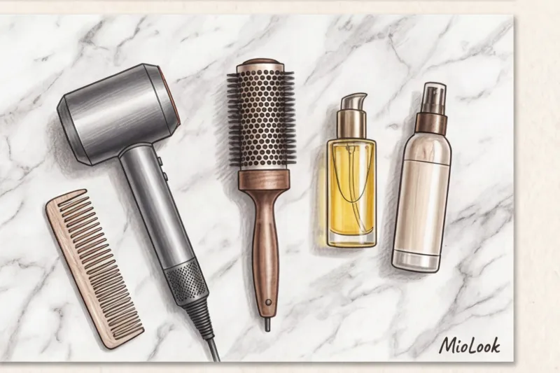 Быстрые и стильные повседневные укладки на любую длину волос - 6