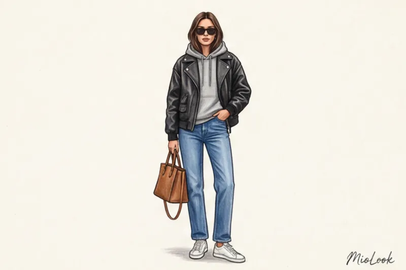 Женский бомбер в базовом гардеробе: актуальные образы - 5