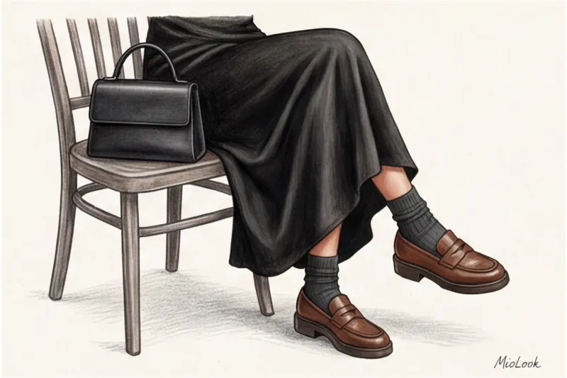 Бельевой стиль в modest fashion: с чем сочетать платья-комбинации - 5