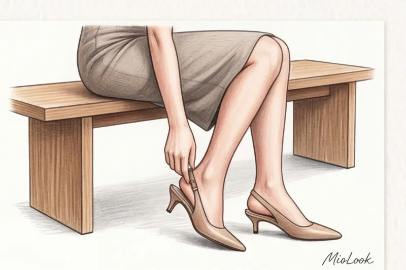 Обувь для офисных эстетик: слингбэки, киттен-хилл и туфли с острым мысом - 3