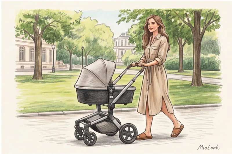 Летняя капсула для мамы в декрете: легкие и практичные образы на каждый день - 9