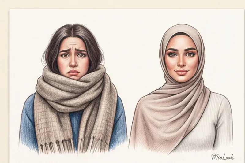 Зимние ткани для хиджаба: тепло без парникового эффекта