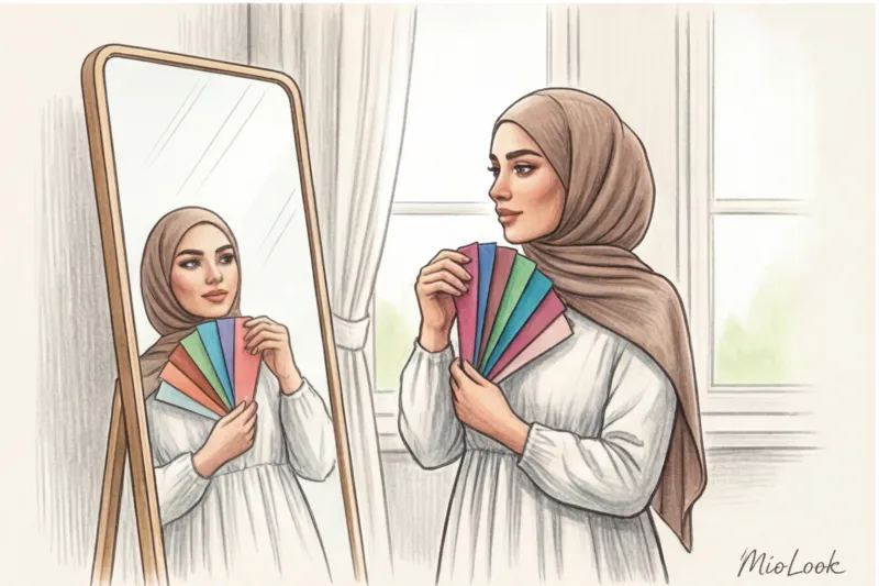 Цвет хиджаба по цветотипу: как определить свой идеальный базовый оттенок - 7