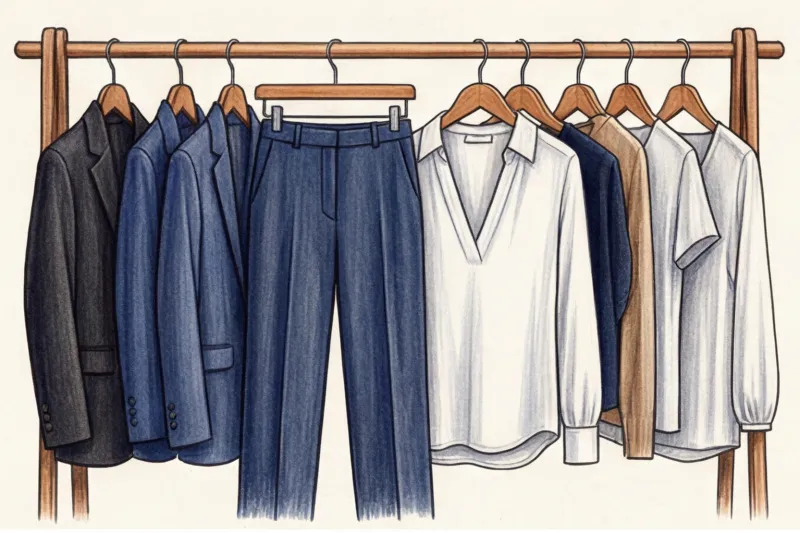 Одежда которая стройнит: 10 правил для визуального похудения - 8