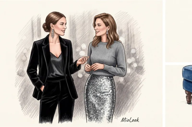 В чем пойти на свадьбу зимой: элегантность и тепло - 4