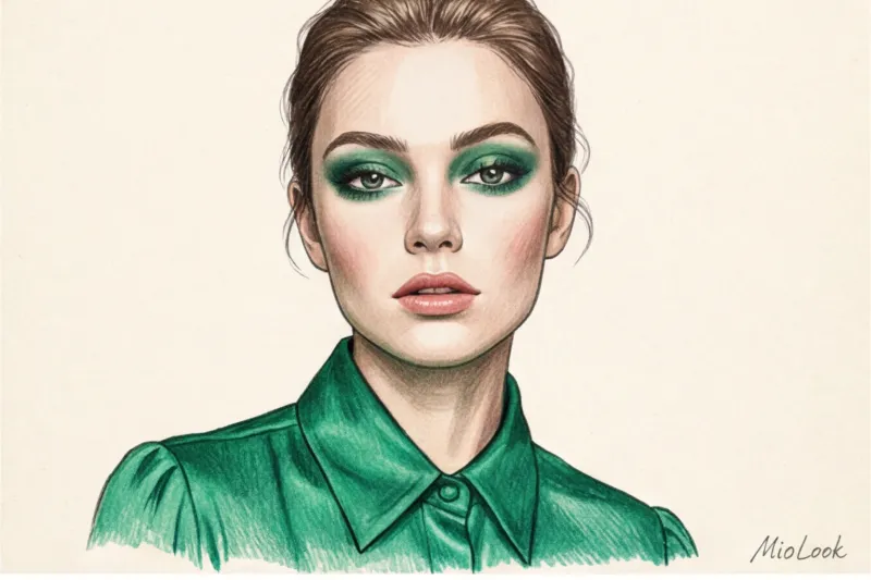 Нужно ли подбирать тени под цвет одежды: современные антитренды и удачные схемы - 2