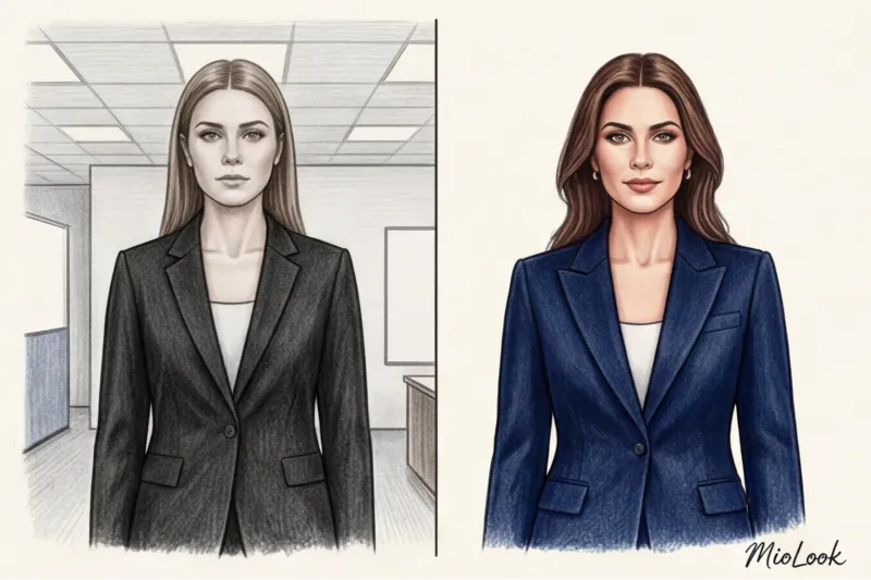 Сочетание цветов в деловой одежде: как собрать статусный образ - 2