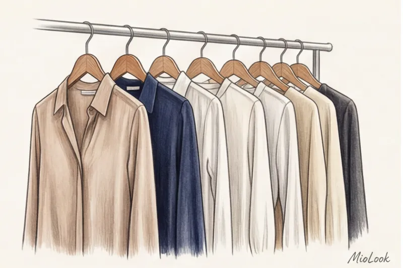 Закрытые блузки и рубашки: идеальный верх для строгого дресс-кода - 4