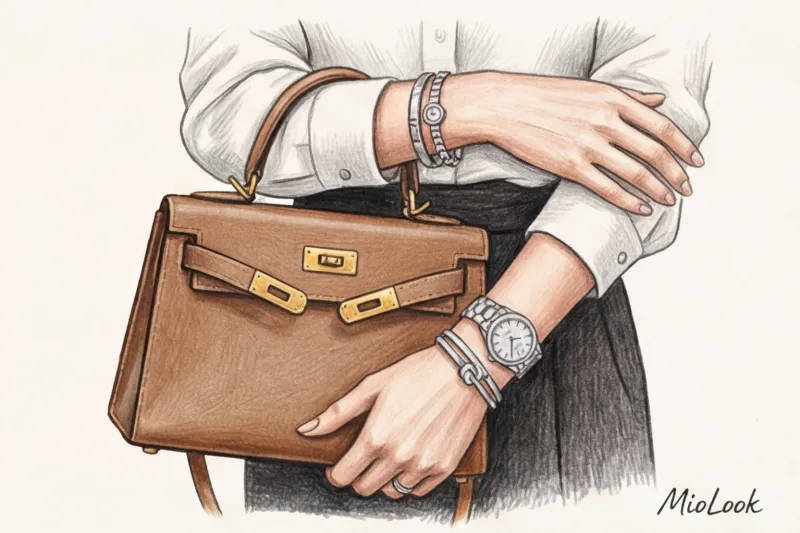 Как правильно сочетать золото и серебро в одном образе - 5