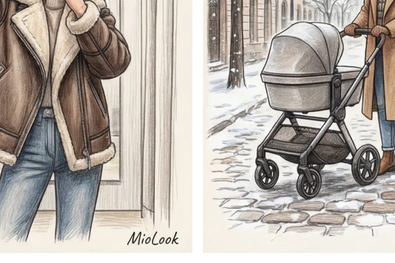 Верхняя одежда для молодой мамы: стильные альтернативы пуховику - 8