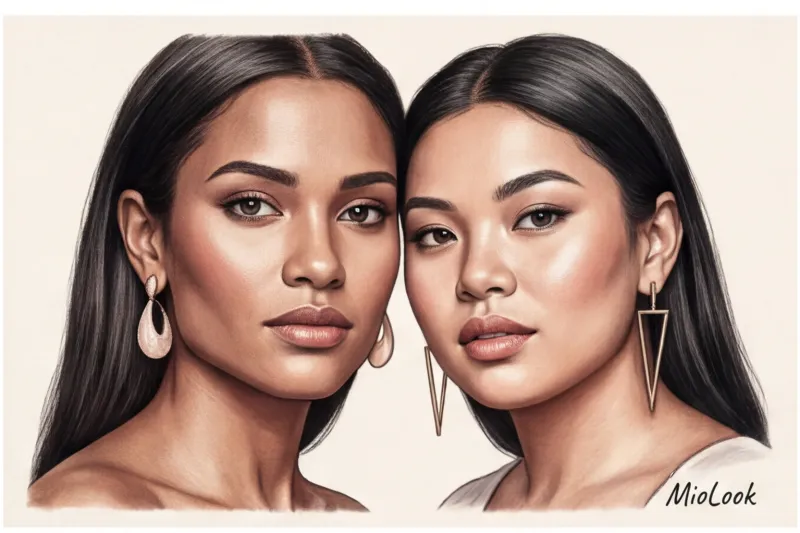 Как подобрать серьги по форме лица и длине шеи - 2