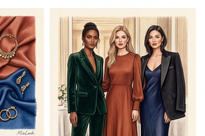 Осенний шик: образы для гостей на свадьбу осенью или весной - 3