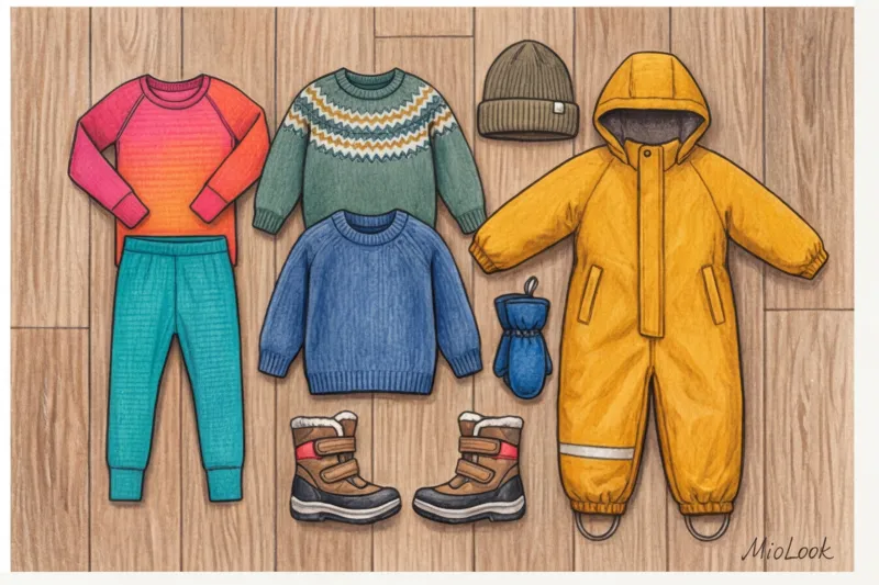 Зимняя капсула для ребенка: тепло, удобно и стильно - 9