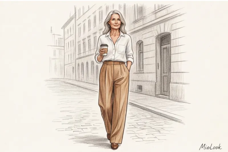 Стиль кэжуал для женщин 50+: комфортные образы на каждый день - 8