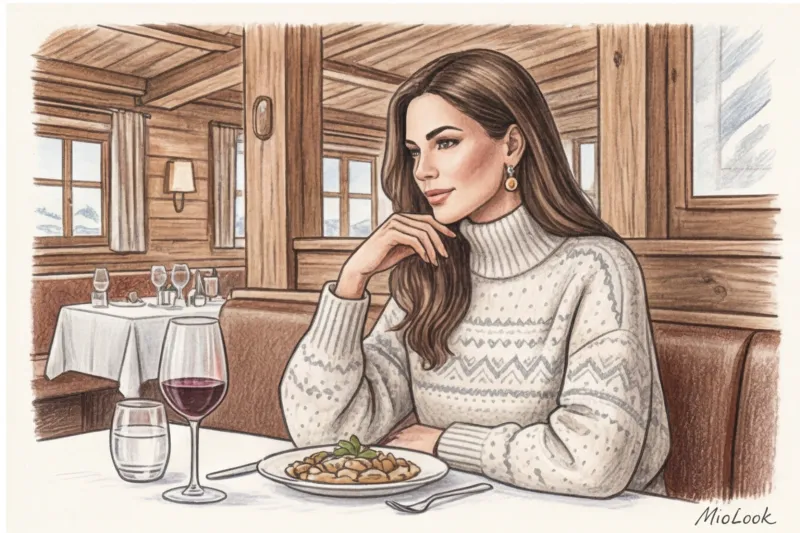 Капсула в зимний отпуск: стильно и тепло на горнолыжном курорте - 9