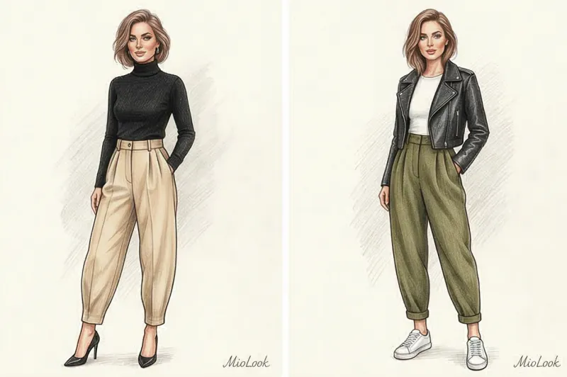 Брюки-бананы - 2