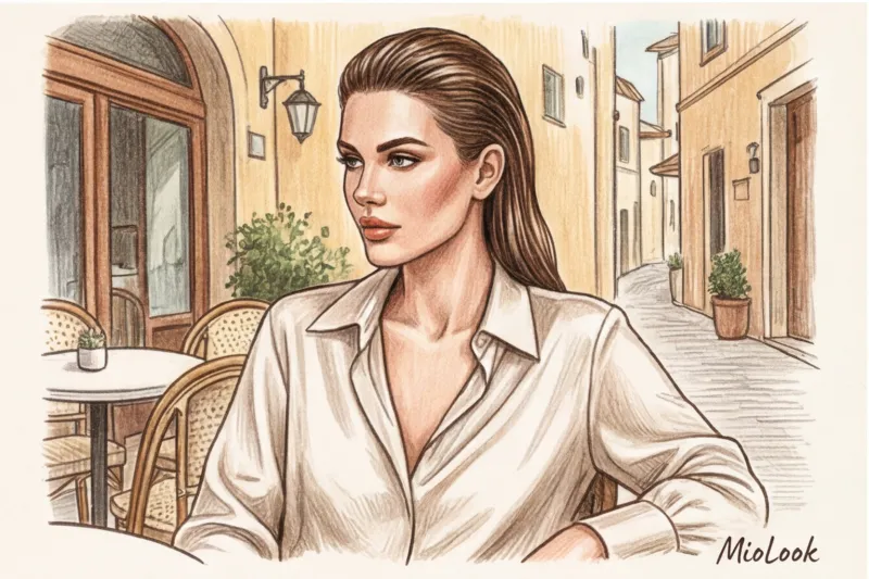 Подиумные hair-тренды в жизни: эффект мокрых волос и зализанные пучки - 7