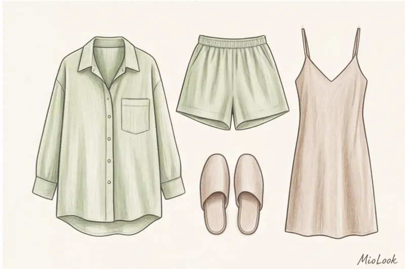 Летняя одежда для дома: спасаемся от жары красиво - 9