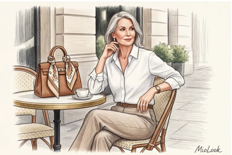 Какие принты носить после 40: леопард, горох, полоска - 7