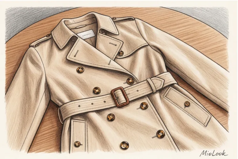 Классический бежевый тренчкот: как найти качественный аналог Burberry - 7