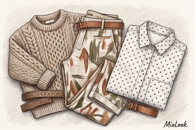 Принты и ткани по Кибби: от жесткого твида до летящего шелка - 4