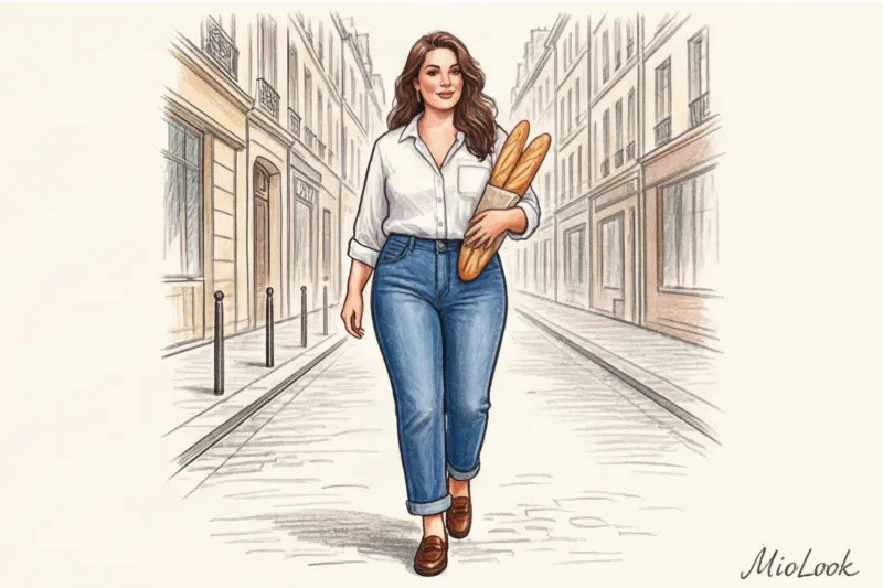 Французский шик для полных: адаптируем стиль plus-size - 8