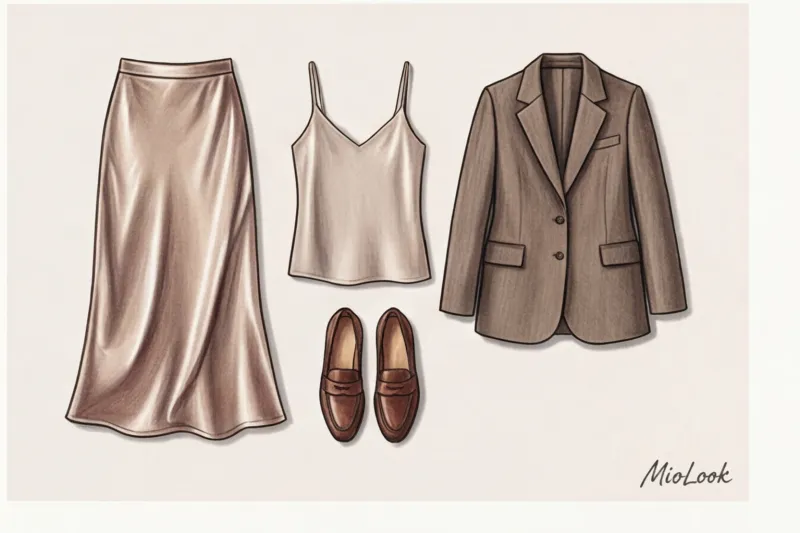 Шелк и атлас: в чем разница и что лучше выбрать для базового гардероба - 9