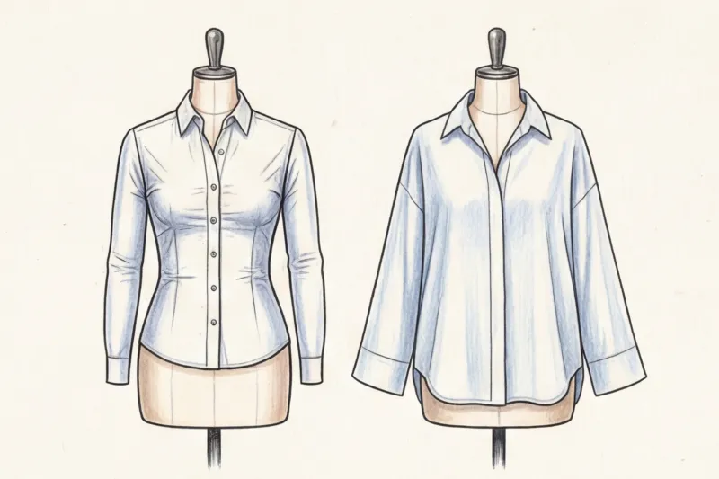 Летние рубашки и туники с длинным рукавом: обзор легких моделей - 5