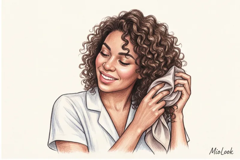 Повседневная укладка кудрявых и пушистых волос - 3