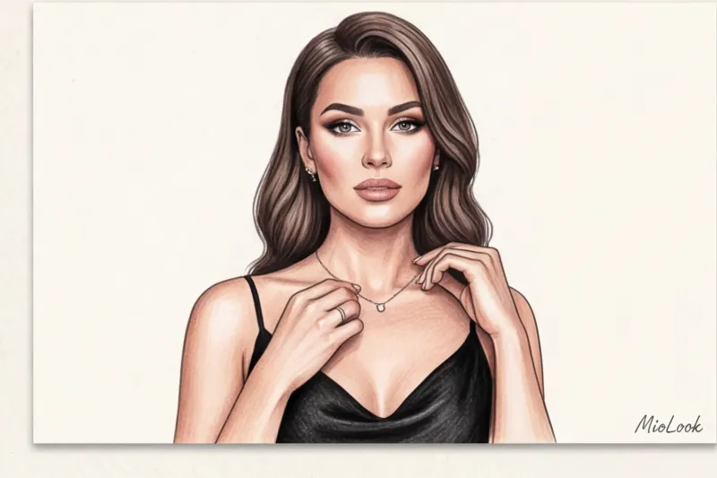 Макияж под черное платье: беспроигрышные варианты - 7