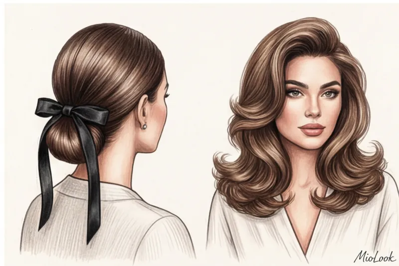 Прически и укладки Old Money: гладкость, объем и безупречный уход - 9