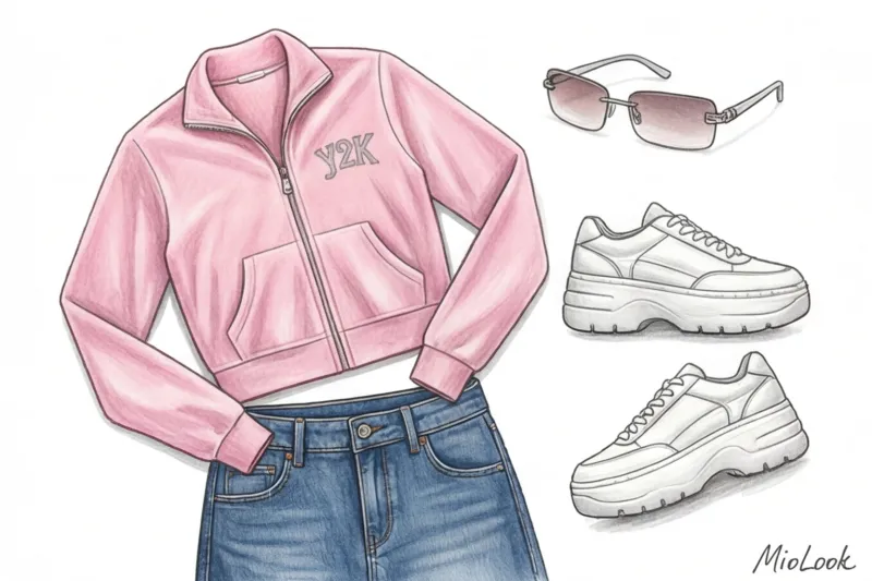 Эстетика Y2K: как носить тренды 2000-х сегодня и не выглядеть старомодно - 8