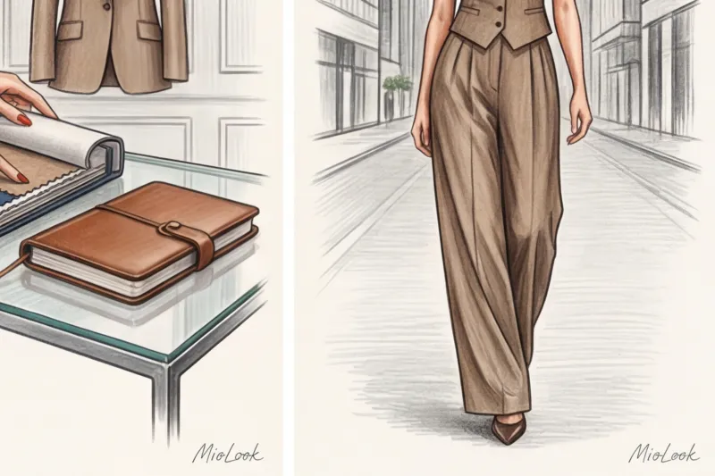 Женский брючный костюм на высокий рост: правила безупречной посадки - 9